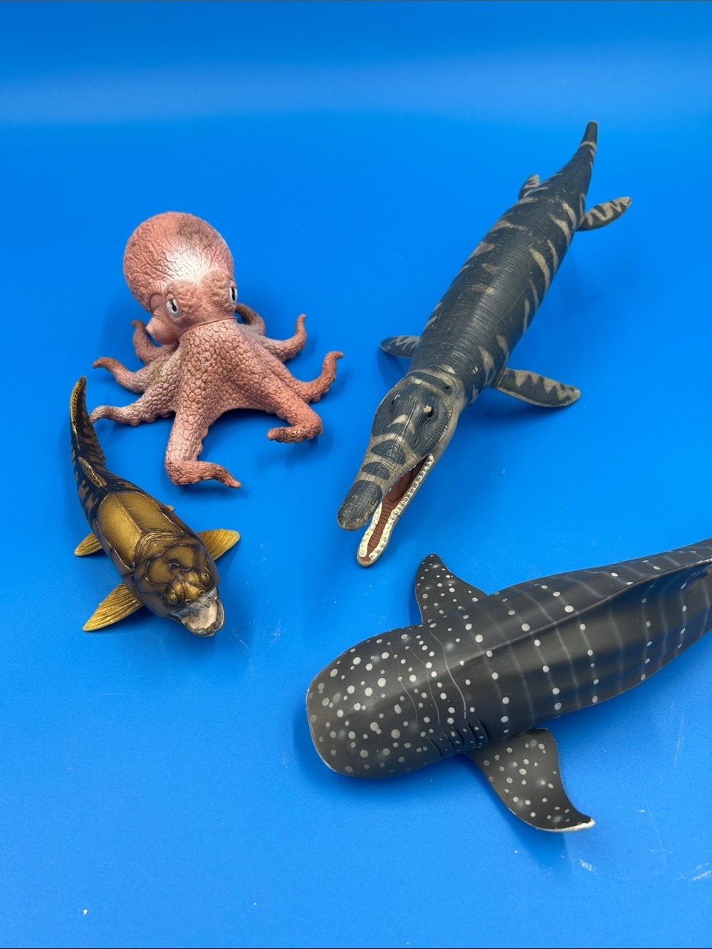 Assorted Vintage Marine Creature Toys